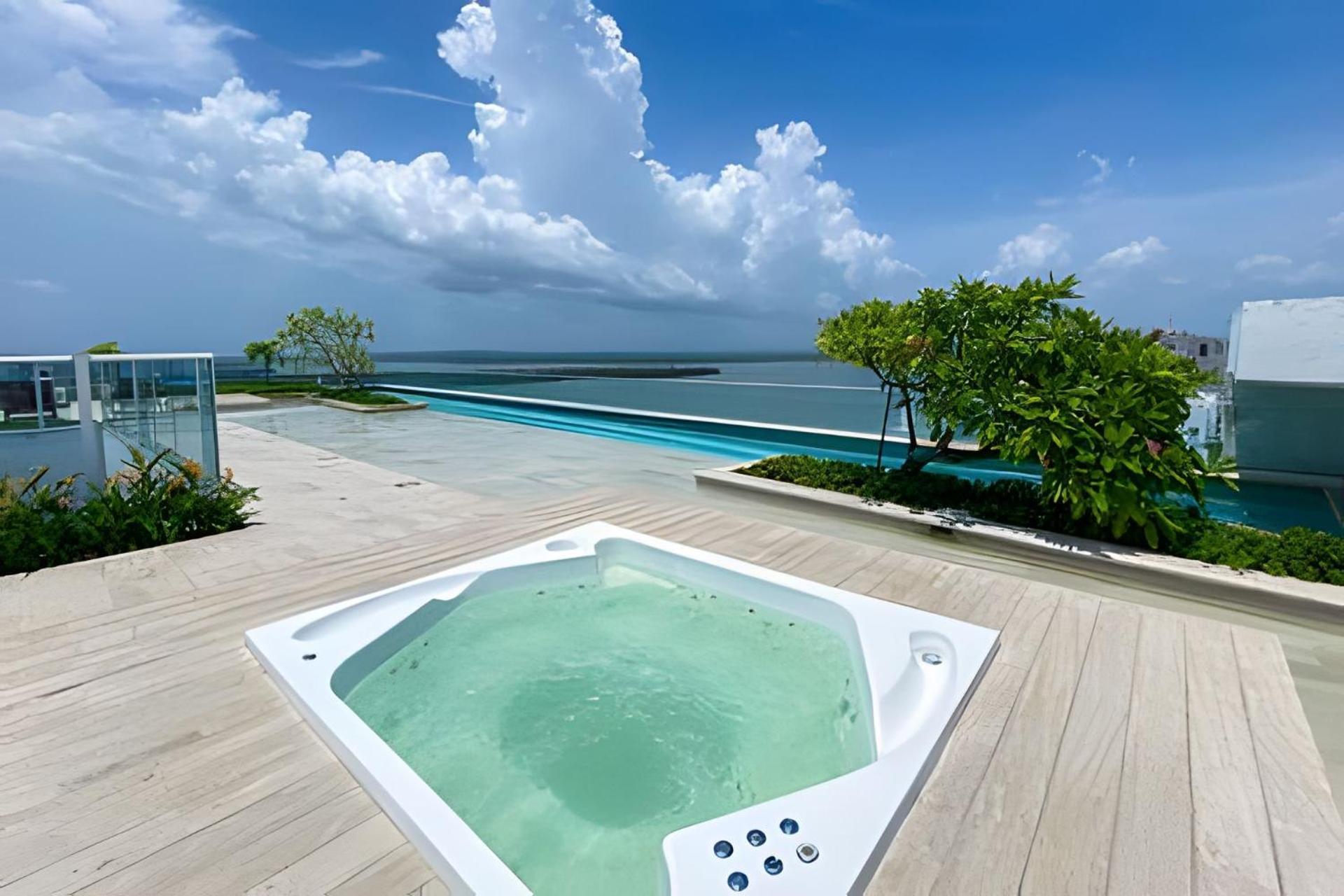 1 Dormitorio Frente A Playa De Morros. Piscina Cartagena ภายนอก รูปภาพ